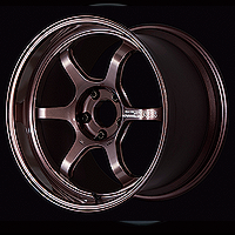 Advan R6 18x9.0 +25 5-114.3 Racing Copper Bronze Wheel