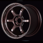 Advan R6 18x8.5 +45 5-114.3 Racing Copper Bronze Wheel