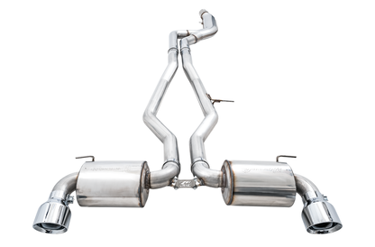 AWE Tuning 2020 Toyota Supra A90 Non-Resonated Touring Edition Exhaust - 5in Chrome Silver Tips