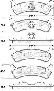 StopTech Street Brake Pads - Rear