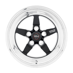 Weld S71 15x10.33 / 5x4.5 BP / 5.5in. BS Black Wheel (Medium Pad) - Non-Beadlock