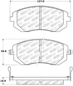 StopTech Street Touring 03-05 WRX/ 08 WRX Front Brake Pads