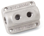 Edelbrock Fuel Block Dual Carburetor As Cast