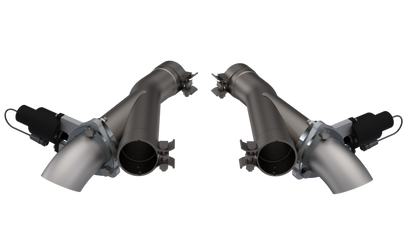 2012-2022 Jeep Grand Cherokee SRT Trackhawk Dodge Durango SRT QTP Aggressor Cutout Pipes