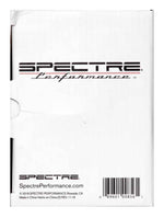 Spectre Universal Intake Tube Kit 3in. - Aluminum - Black