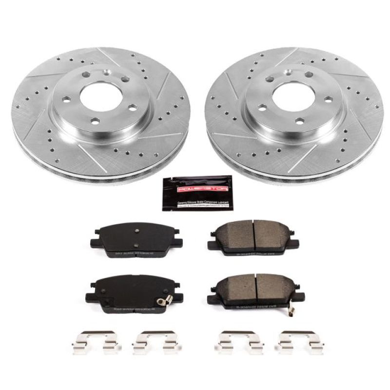 Power Stop 18-19 Buick LaCrosse Front Z23 Evolution Sport Brake Kit