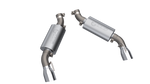 QTP 16-18 Chevrolet Camaro SS 6.2L 304SS AR3 Axle Back Exhaust w/4.5in Dual Tips