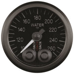 Autometer Stack Pro Control 52mm 100-260 deg F Water Temp Gauge - Black (1/8in NPTF Male)