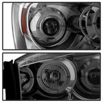 Spyder Dodge Ram 1500 06-08/Ram 2500 06-09 Projector Headlights LED Halo LED Smke PRO-YD-DR06-HL-SM