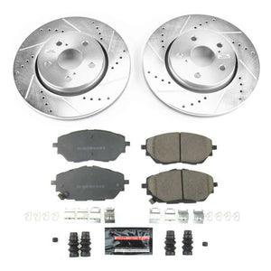 Power Stop 18-19 Toyota C-HR Front Z23 Evolution Sport Brake Kit