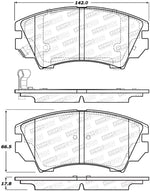 StopTech Street Brake Pads - Rear