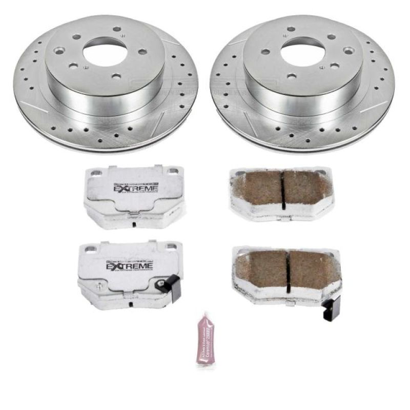 Power Stop 89-96 Nissan 300ZX Rear Z26 Street Warrior Brake Kit