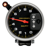 AutoMeter Gauge Tach 5in. 9K RPM Pedestal W/ Quick Lite & Peak Memory Pro-Comp