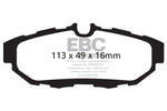 EBC 10-14 Ford Mustang 5.0 Bluestuff Rear Brake Pads