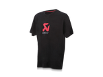 Akrapovic Mens Logo Black T-Shirt - Small