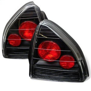 Spyder Honda Prelude 92-96 Euro Style Tail Lights Black ALT-YD-HP92-BK