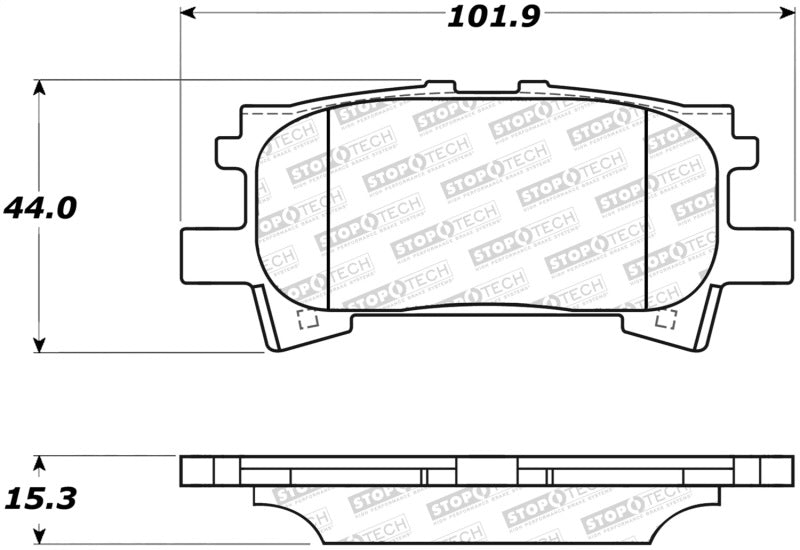 StopTech Street Brake Pads