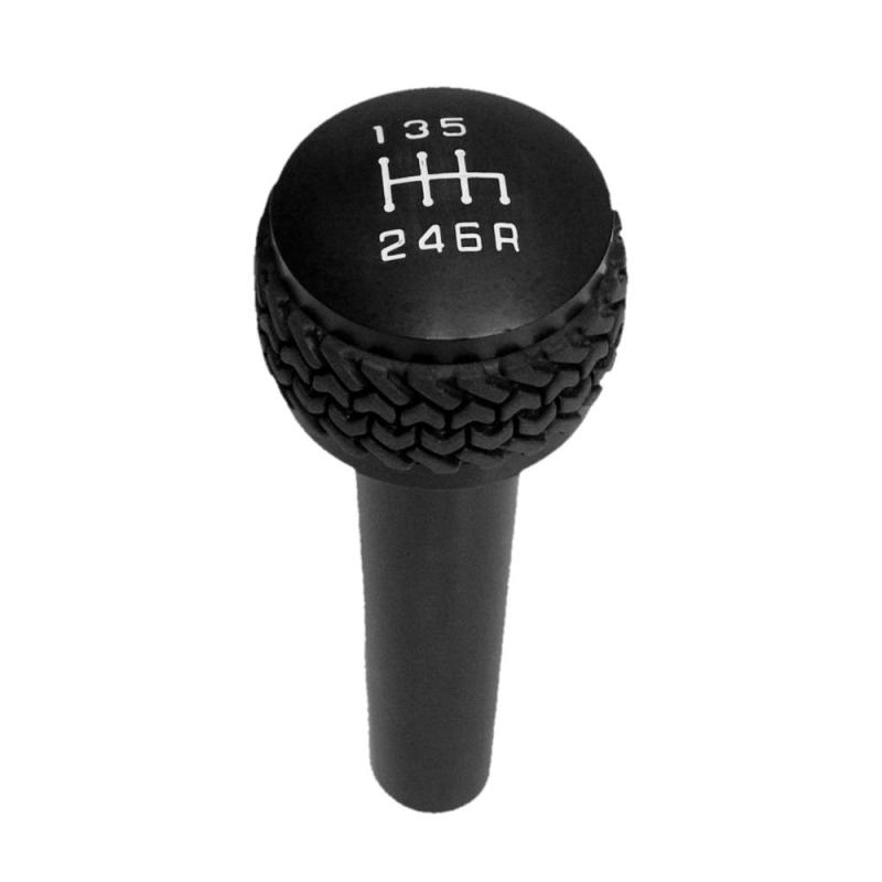 DV8 Offroad 2005-2010 Jeep TJ/JK 6-Speed Shift Knob Black Finish