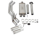 aFe Rebel Exhausts 3in SS Cat-Back 15-16 Ford F-150 EcoBoost V6 2.7/3.5L V8 5.0L w/ Polished Tips