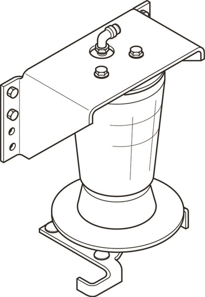 Firestone Ride-Rite Air Helper Spring Kit Rear 1992+ Ford E350 Cutaway (W217602061)