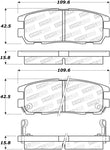 StopTech Street Brake Pads - Front