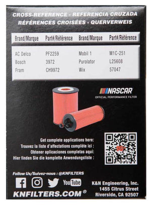 K&N Toyota / Lexus / Scion 2.75in OD x 2.64in H Oil Filter