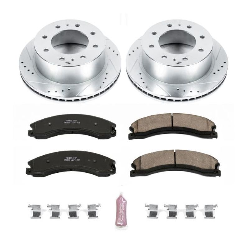 Power Stop 15-20 GMC Sierra 2500 HD Rear Z23 Evolution Brake Kit