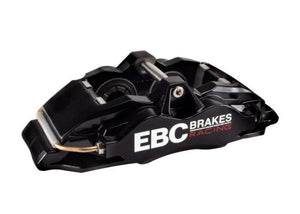 EBC Racing 05-11 Ford Focus ST (Mk2) Front Right Apollo-4 Black Caliper