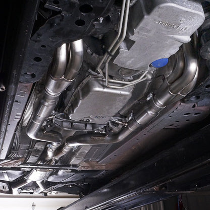 Stainless Works 08-09 Pontiac G8 GT 3in Catback X-Pipe Turbo Chambered 3.5in Tips Perform Connect