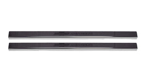 Putco 2020 Chevy Silv LD/HD Double/Regular Cab w/ Bow Tie Etching (2pcs) Black Platinum Door Sills