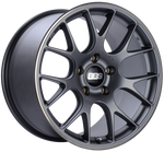 BBS CH-R 19x10 5x130 ET38 CB71.6 Satin Titanium Polished Rim Protector Wheel