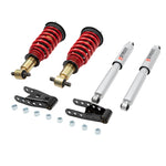 Belltech Coilover Kit 07-18 GM Sierra 1500 All Cabs/Short Bed F -1in to -3in / R 2in to -2in 2/4WD