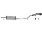 aFe Rebel Series Cat-Back 2.5in Dual Center Exit SS Exhaust w/ Black Tips 07-14 Jeep Wrangler V6