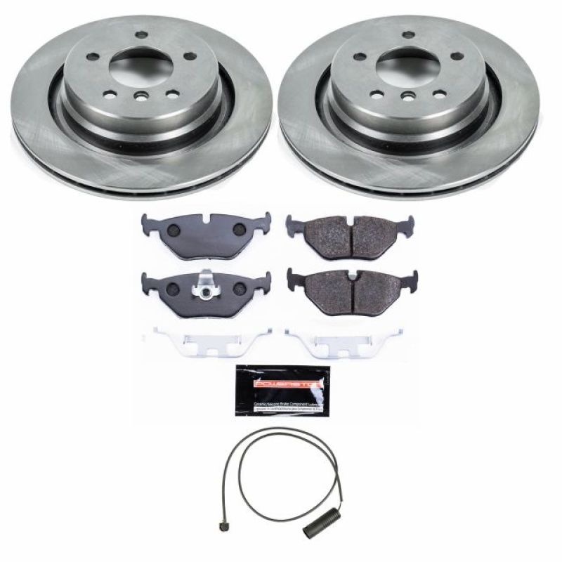 Power Stop 95-99 BMW M3 Rear Track Day Brake Kit