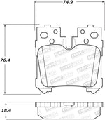 StopTech Street Brake Pads