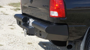 Road Armor 10-18 Dodge 2500 Vaquero Rear Non-Winch Bumper - Tex Blk