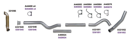 Diamond Eye KIT 4in Catback MRP Single w/ TDP AL 04-05 Chevy/GMC 6.6L Duramax 2500/3500