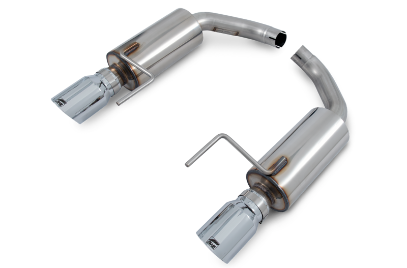 AWE Tuning S550 Mustang EcoBoost Axle-Back Exhaust - Touring Edition (Chrome Silver Tips)