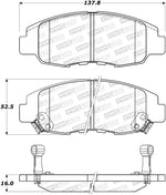 StopTech Street Brake Pads