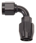 Russell Performance -16 AN Black 90 Degree Full Flow Hose End