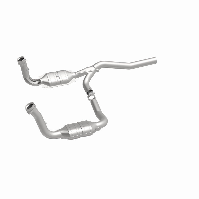 MagnaFlow Direct Fit Catalytic Converter 2009-2012 Dodge Nitro 3.7L Underbody