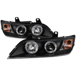 Spyder BMW Z3 96-02 Projector Headlights LED Halo Black High H1 Low H1 PRO-YD-BMWZ396-HL-BK