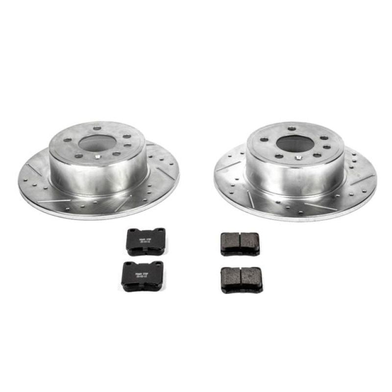 Power Stop 99-03 Saab 9-3 Rear Z23 Evolution Sport Brake Kit