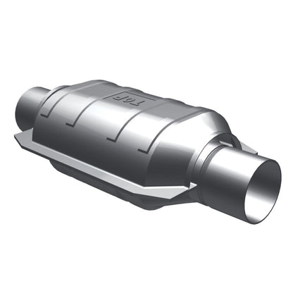 MagnaFlow Universal Catalytic Converter 2.25 inch Inlet/Outlet Center/Center Oval (CA OBDII)