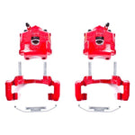 Power Stop 2000 BMW 323Ci Rear Red Calipers w/Brackets - Pair