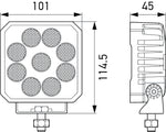 Hella ValueFit LED Work Light TS3000 LED MV CR LT