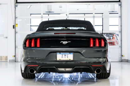 AWE Tuning S550 Mustang EcoBoost Axle-Back Exhaust - Touring Edition (Chrome Silver Tips)