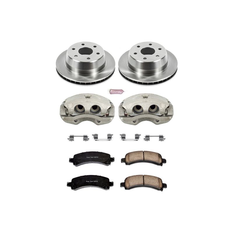 Power Stop 03-06 Cadillac Escalade Rear Autospecialty Brake Kit w/Calipers