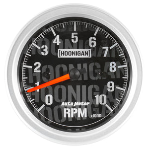 Autometer Hoonigan 87mm 10K RPM Full Electronic Tachometer Gauge