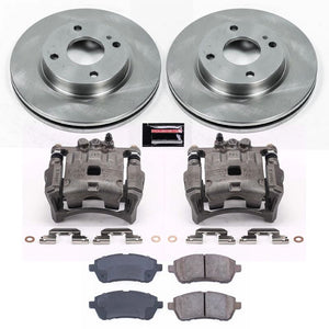 Power Stop 11-19 Ford Fiesta Front Autospecialty Brake Kit w/Calipers